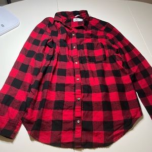 Christmas PJ top, Hollister, “men’s size small”